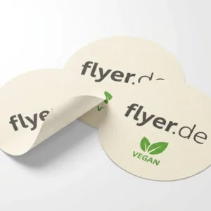 Vegane Indoor-Aufkleber