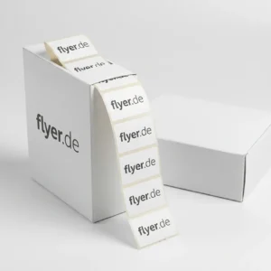 Spenderbox für Etiketten auf Rolle