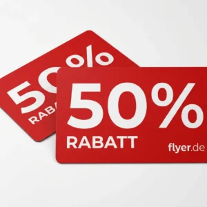 Gutscheinkarte als Paketbeilage