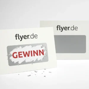 Gutscheine mit Rubbelfeld