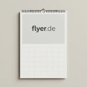 Wandkalender mit Wire-O-Bindung