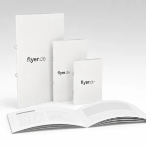 Magazine mit Ringösenheftung (Veredelung)