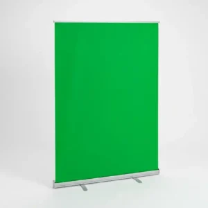 Greenscreen Roll-Up Classic, System inkl. Druck