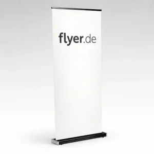 Roll-Up Black, System inkl. Druck