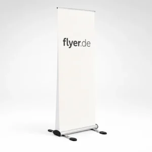 Roll-Up Duo Outdoor, System inkl. Druck