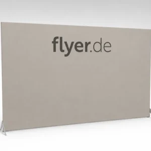 Spannrahmen Stellwand, System inkl. Druck